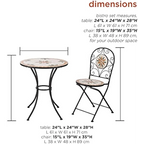 Alpine Corporation Garden Furniture, One Size, Tan garden furniture  furniture  patio furniture set