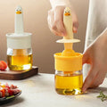 Silicone Bottle Kitchen Pancake Baking Silicone Brush Heat-resistant Glass Oil Brush Bottle Bread