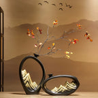Creativity Japanese style wealth vase office Living room desktop decoration vases for home decor